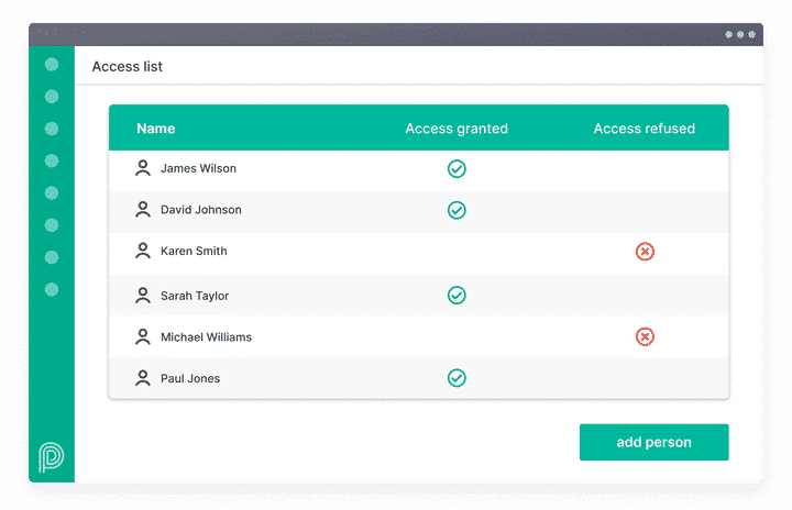 Example of Peripass software