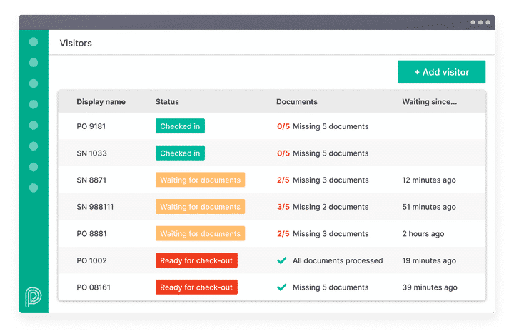 Example of Peripass software