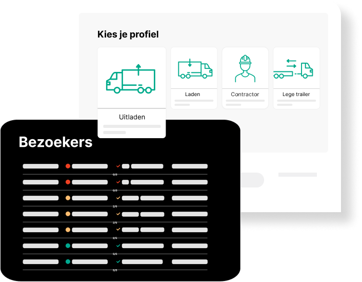 Homepage Peripass - visitor list en self service software