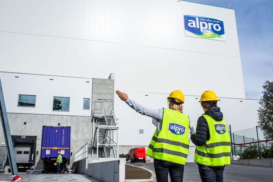 People on site at Alpro-Danone